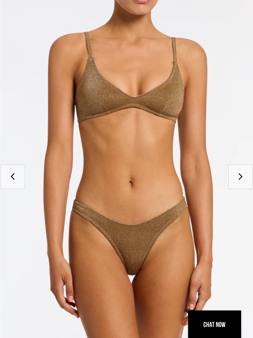Triangl Bikini - Maia Tine Sparkle Brown